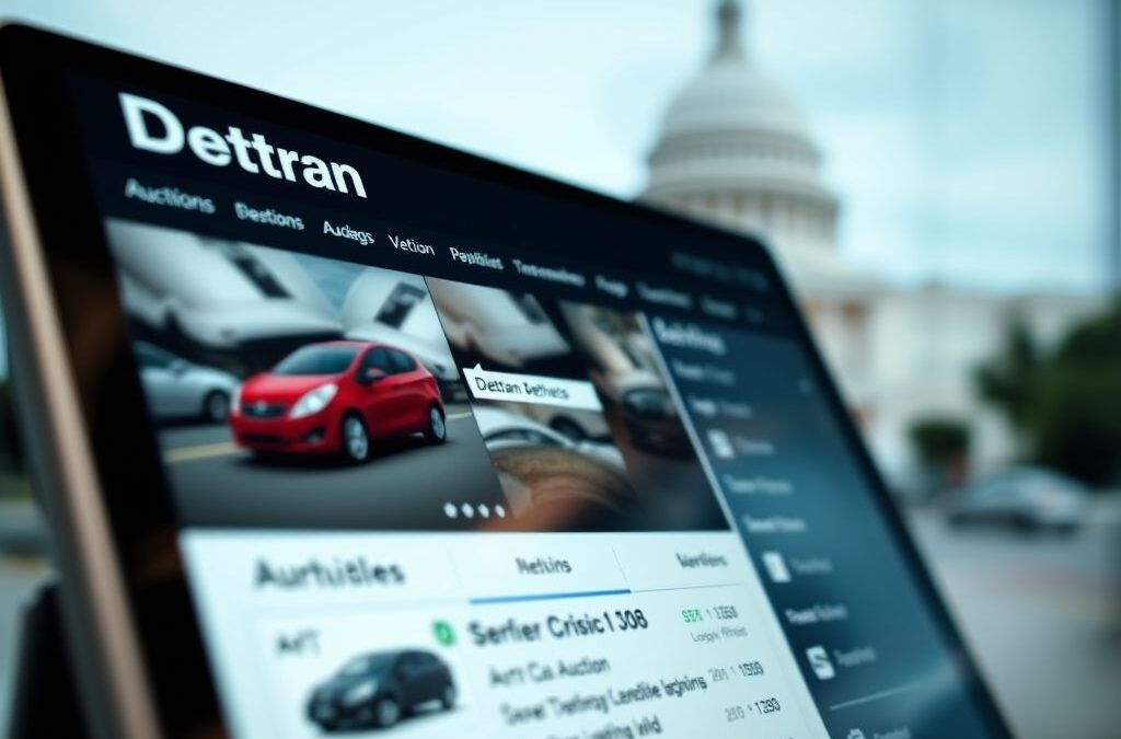 O que é leilão do Detran: Entenda como funciona e como participar